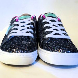 Skechers Goldie Sparkle Black Grade-School sz 6